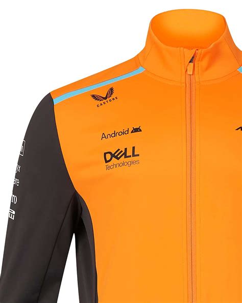 mens mclaren replica soft shell jacket sizing